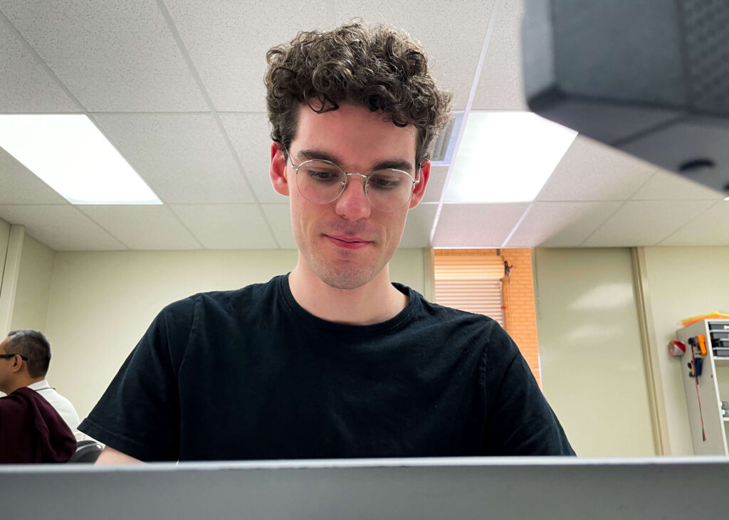 Edward - Our intern from UWA